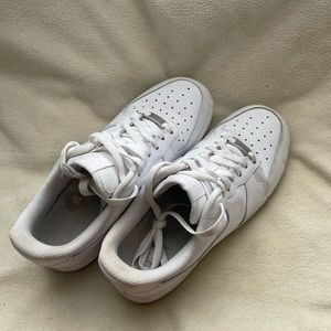 White Nike Air Force 1’s